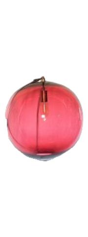Sklo Red Glass Floating Pendant Light (1 of 3)