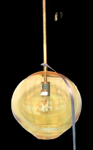 Sklo Amber Floating Pendant Light (1 of 3)