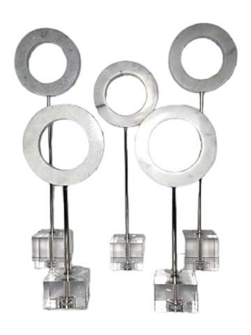 Uttermost Co. Coin Toss Finials (1 of 7)