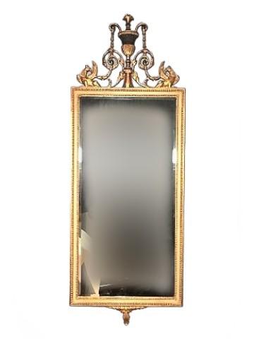 Gold Leaf Wall Mirror Hand Carved (1 of 4)