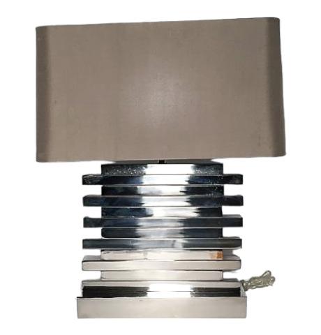 John Richard Steel Stacks Table Lamp (1 of 6)