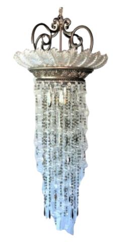 Dramatic Custom Foyer Chandelier (1 of 6)