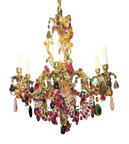 Custom Crystal Chandelier Frutas Frescas (1 of 4)