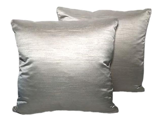Pair of Down Filled Throw Pillows (1 of 4)