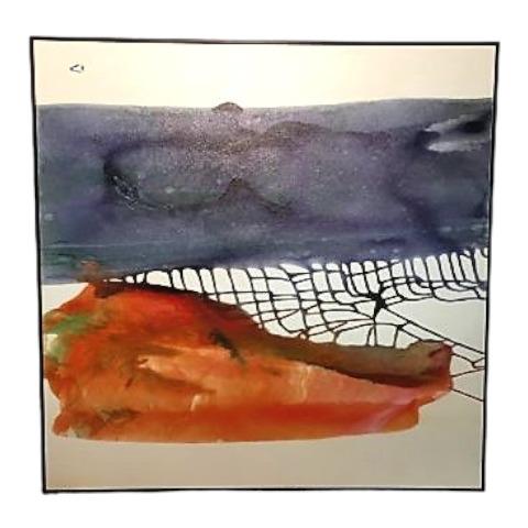 "Flow 11" Abstract Print on Stretched Canvas (1 of 4)