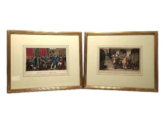 Rowlandson "Plate 15" & "My Cousin cezend (1 of 5)