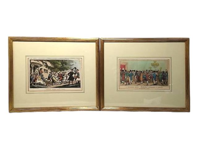 "Doctor Syntax, Rural Sport" & "A Modern (1 of 5)