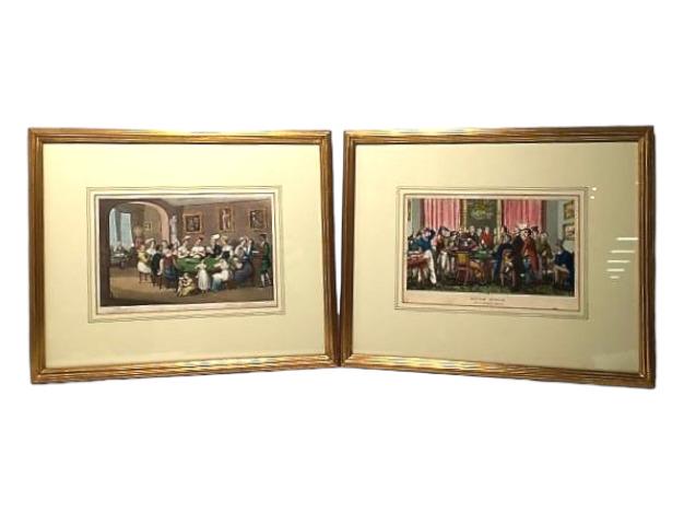 "Doctor Syntax At A Gaming House" & "Doctor (1 of 5)