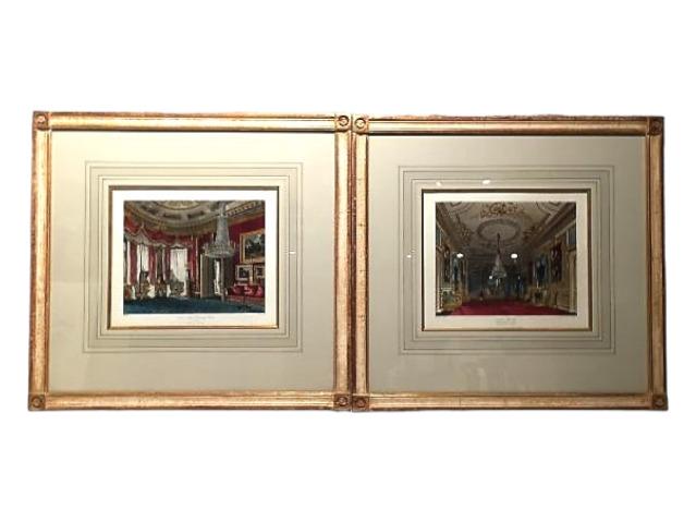 Pair of Carlton House Framed Room Prints (1 of 5)