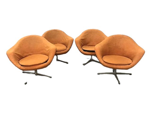 Set of 4 Sven Ivar Dysthe Chairs for Westnofa Norway 1960s (1 of 12)