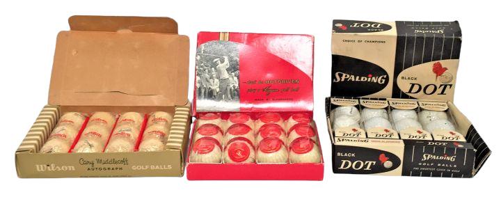 Vintage Golf Ball in Three Boxes (1 of 4)