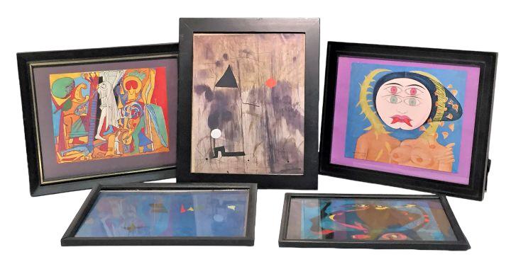 Framed Mid Century Prints (1 of 7)