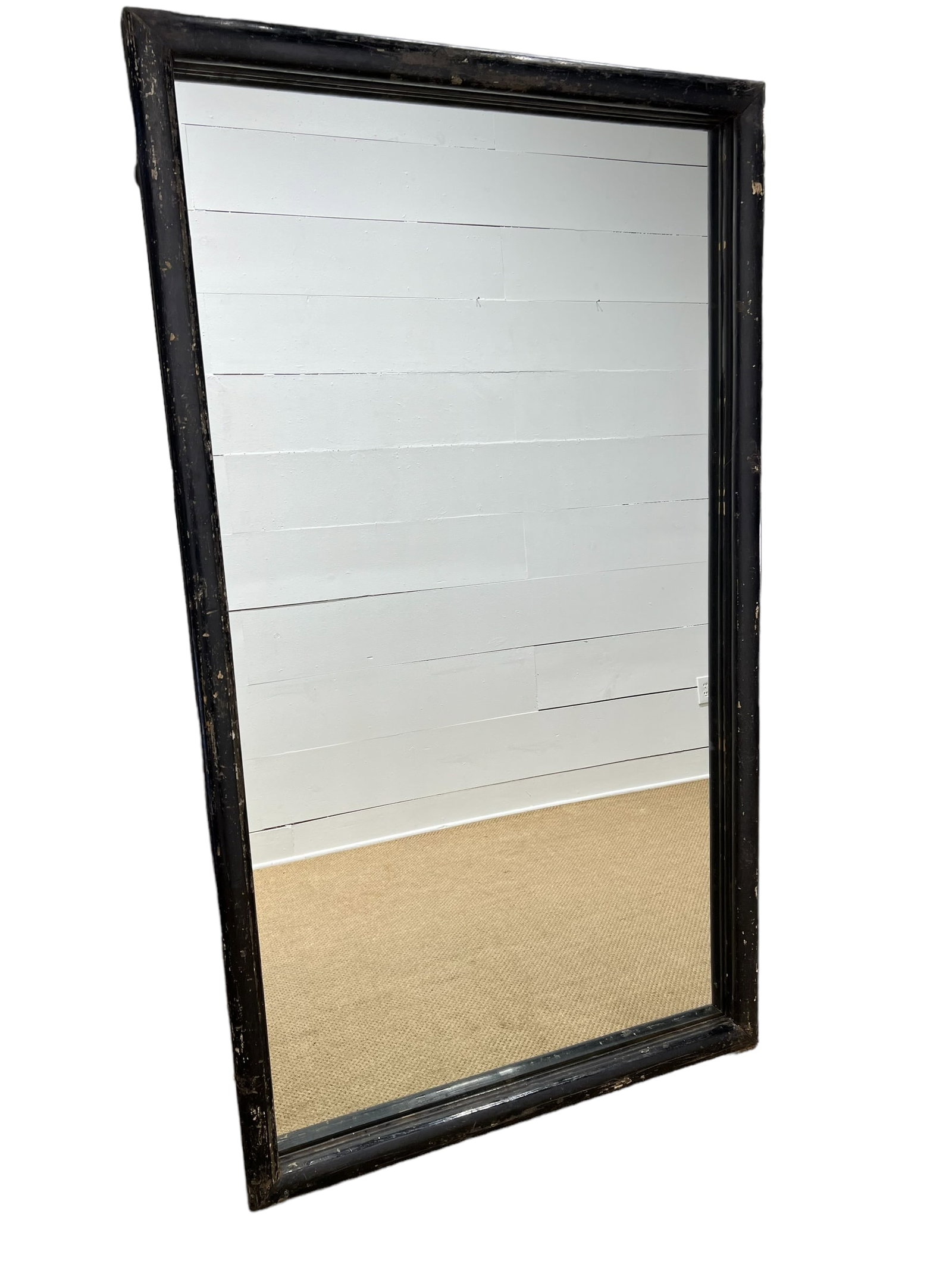 Black Painted Architectural Mirror 84" (7 ft.)   x   48" (4 ft.)   x   3" (1 of 9)