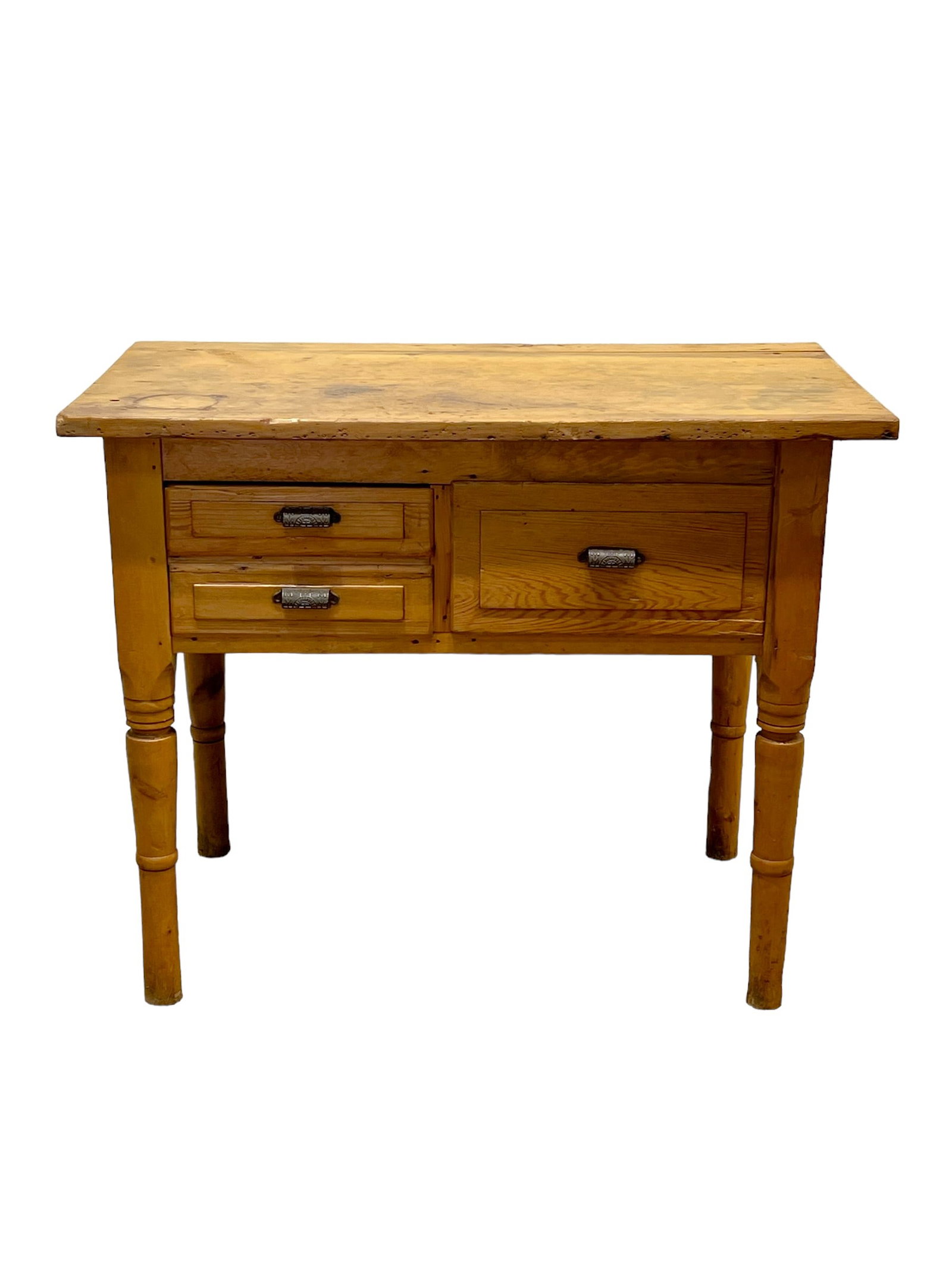 Pine Three Drawer Server 33 1/4"H,   41"  x   23 1/2" (1 of 12)