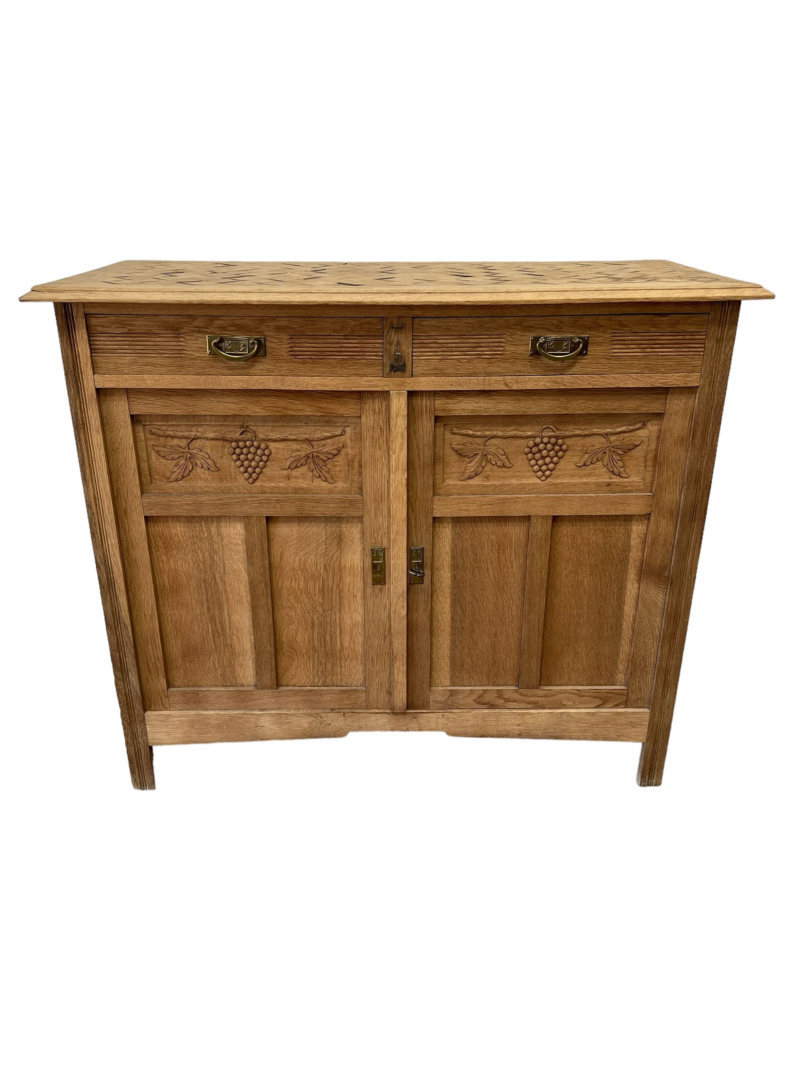 French Bleached Carved Server 41"H,   48"L,   10 1/2"W (1 of 7)