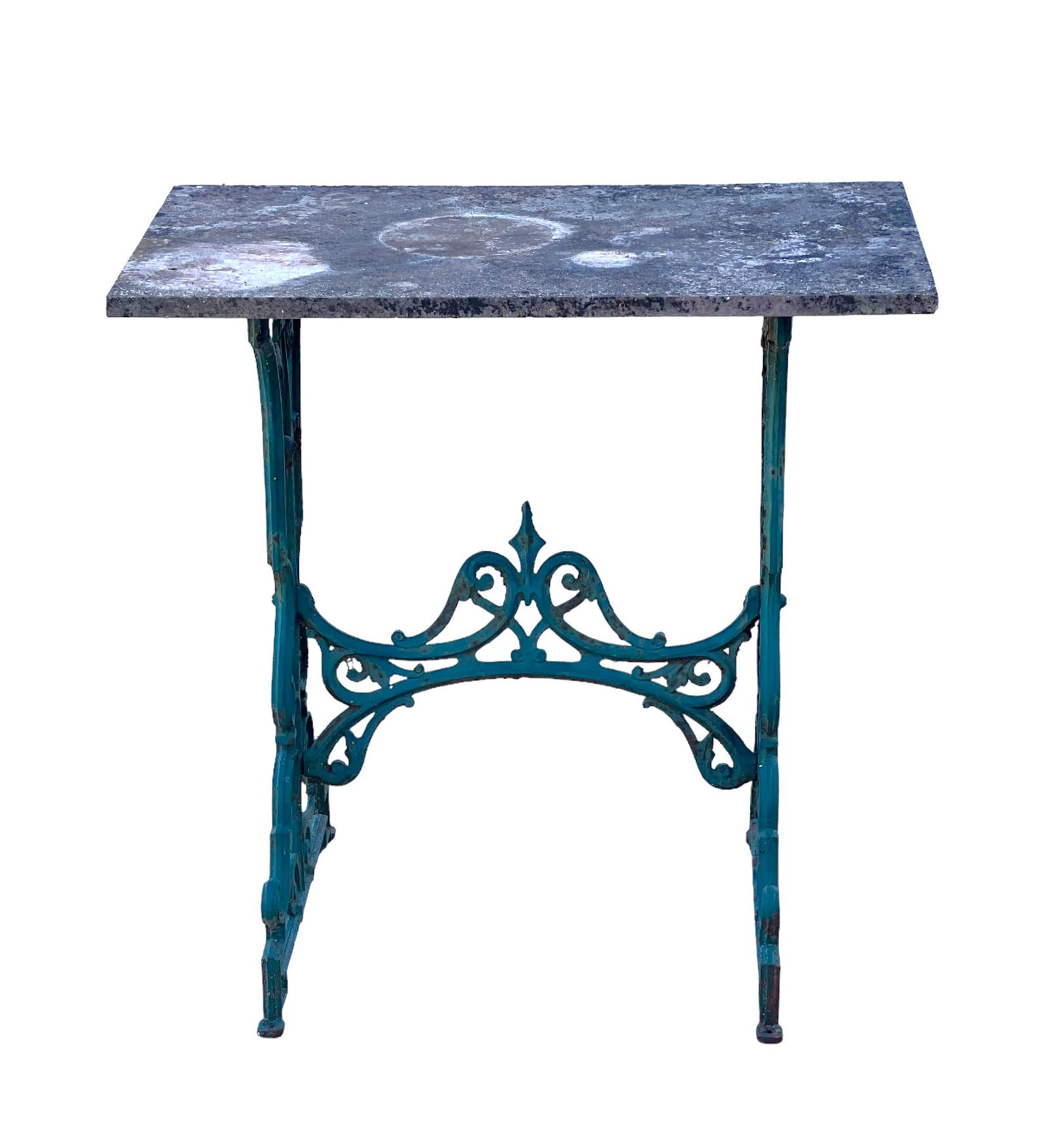 Stone Top Garden Table 30"H, 30 1/2"L, 18"W (1 of 6)