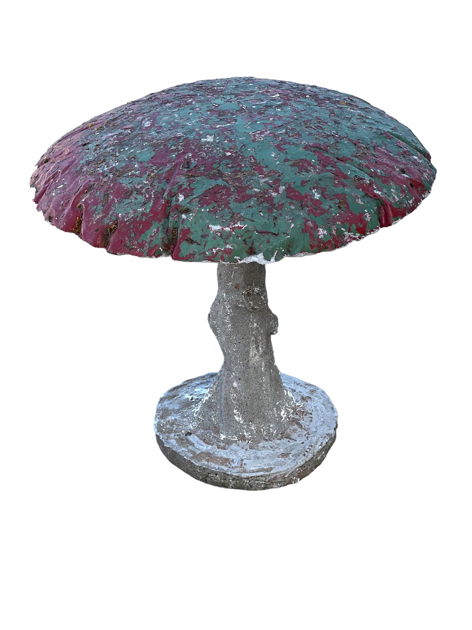 Concrete Mushroom 20"H, 21" Diam (1 of 4)