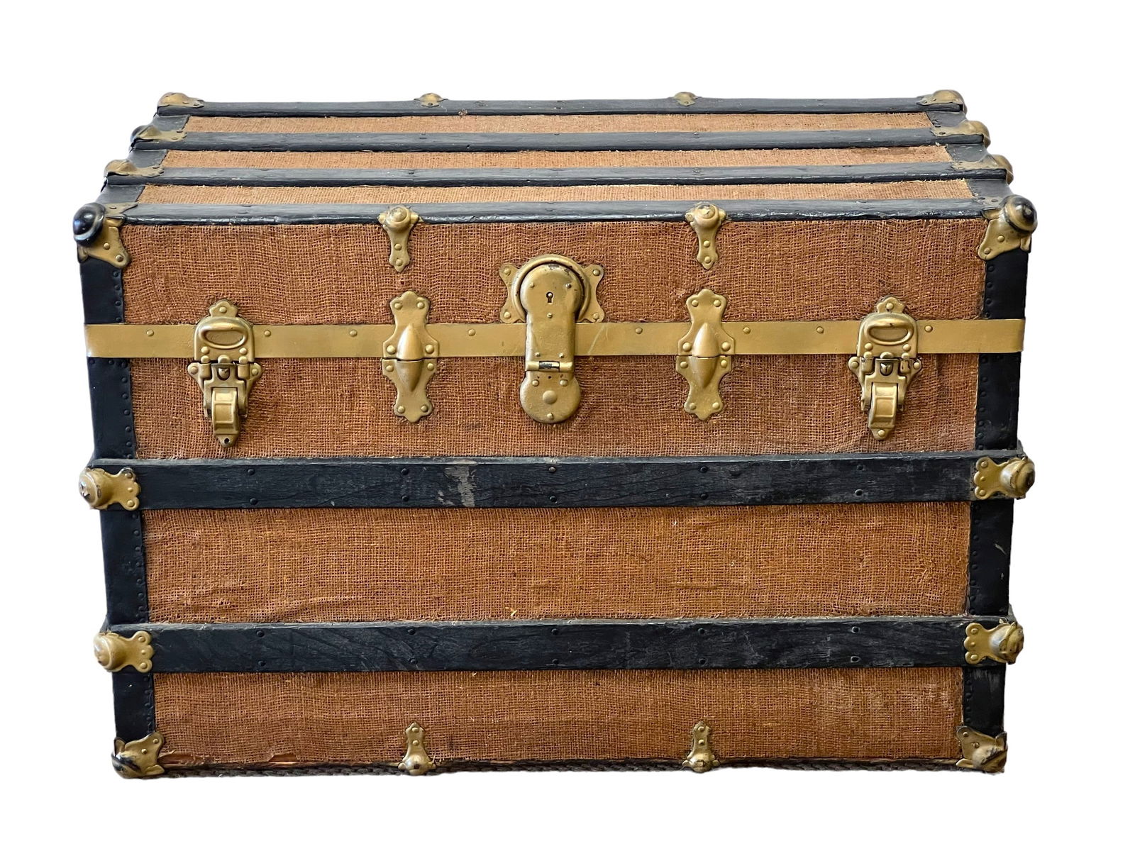 Vintage Traveling Trunk 23"H, 34"L, 19 1/2"W (1 of 7)