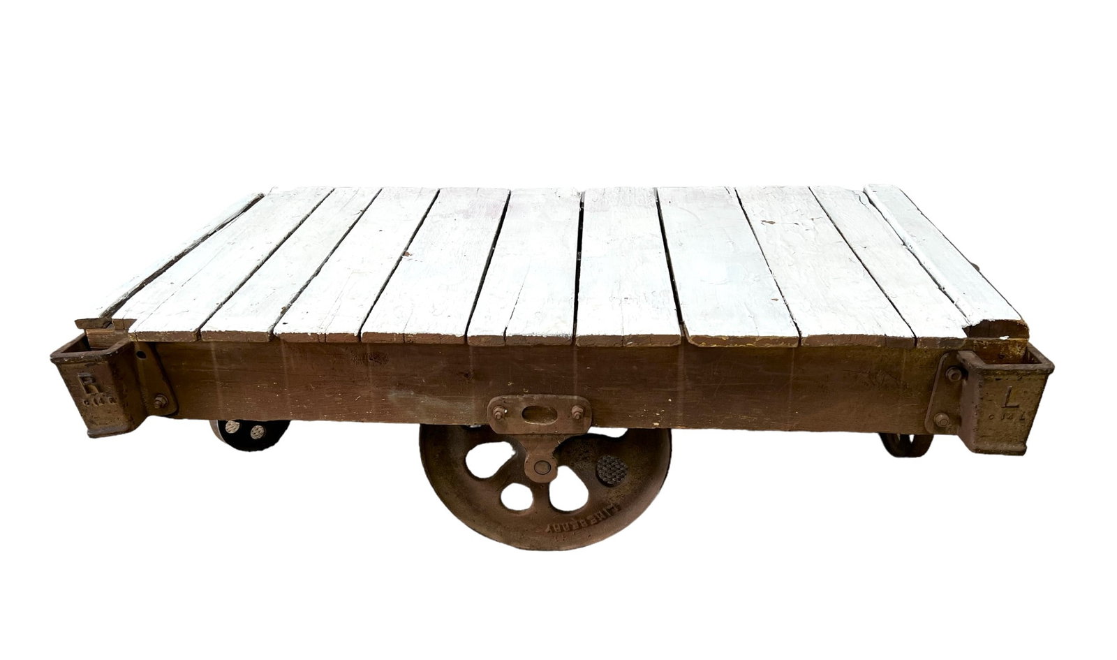Industrial Warehouse Cart 16 1/2"H, 53"L, 28 1/4"W (1 of 5)