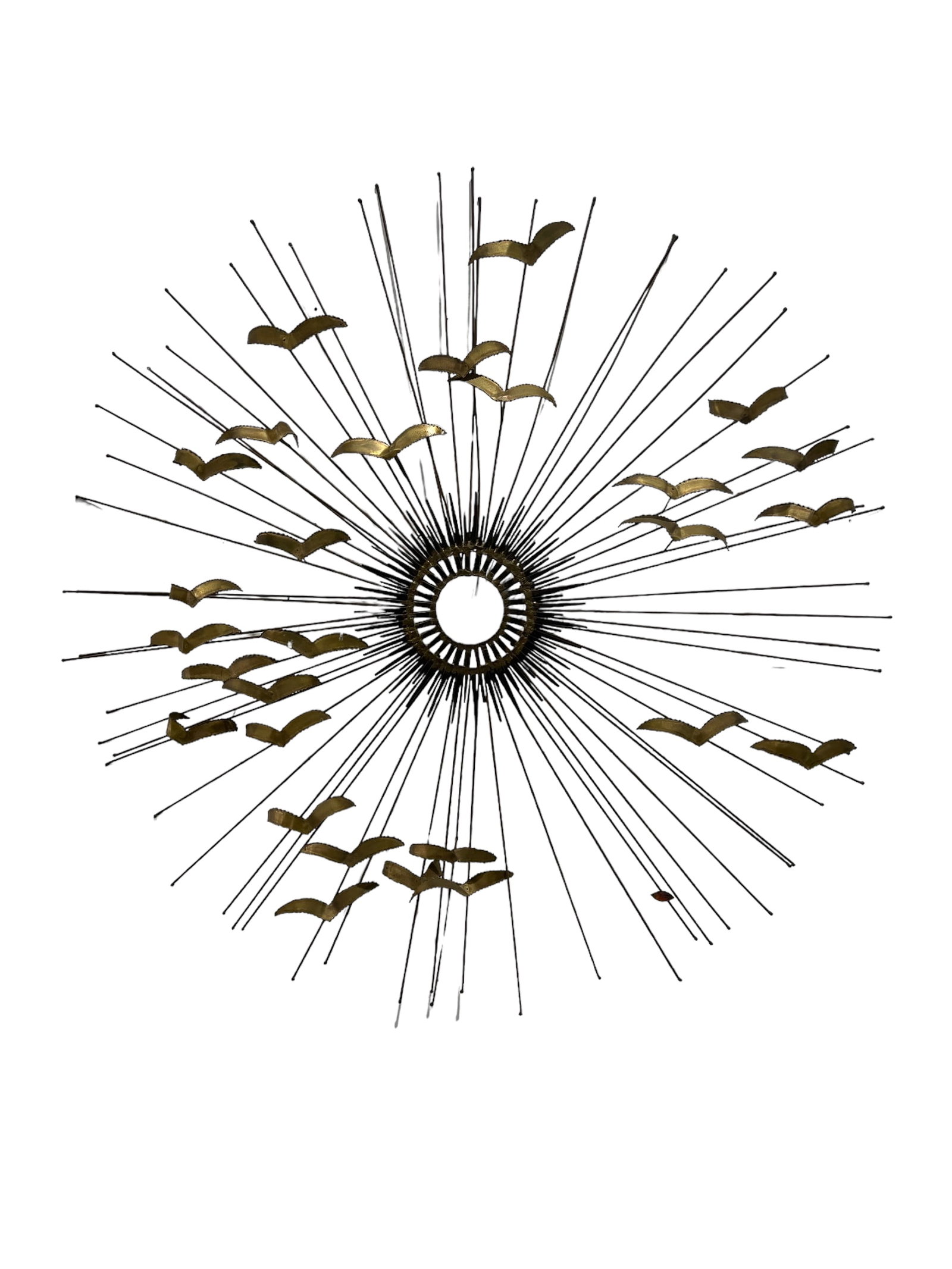 Mid Century Modern Wall Art 41" Diam. (1 of 6)