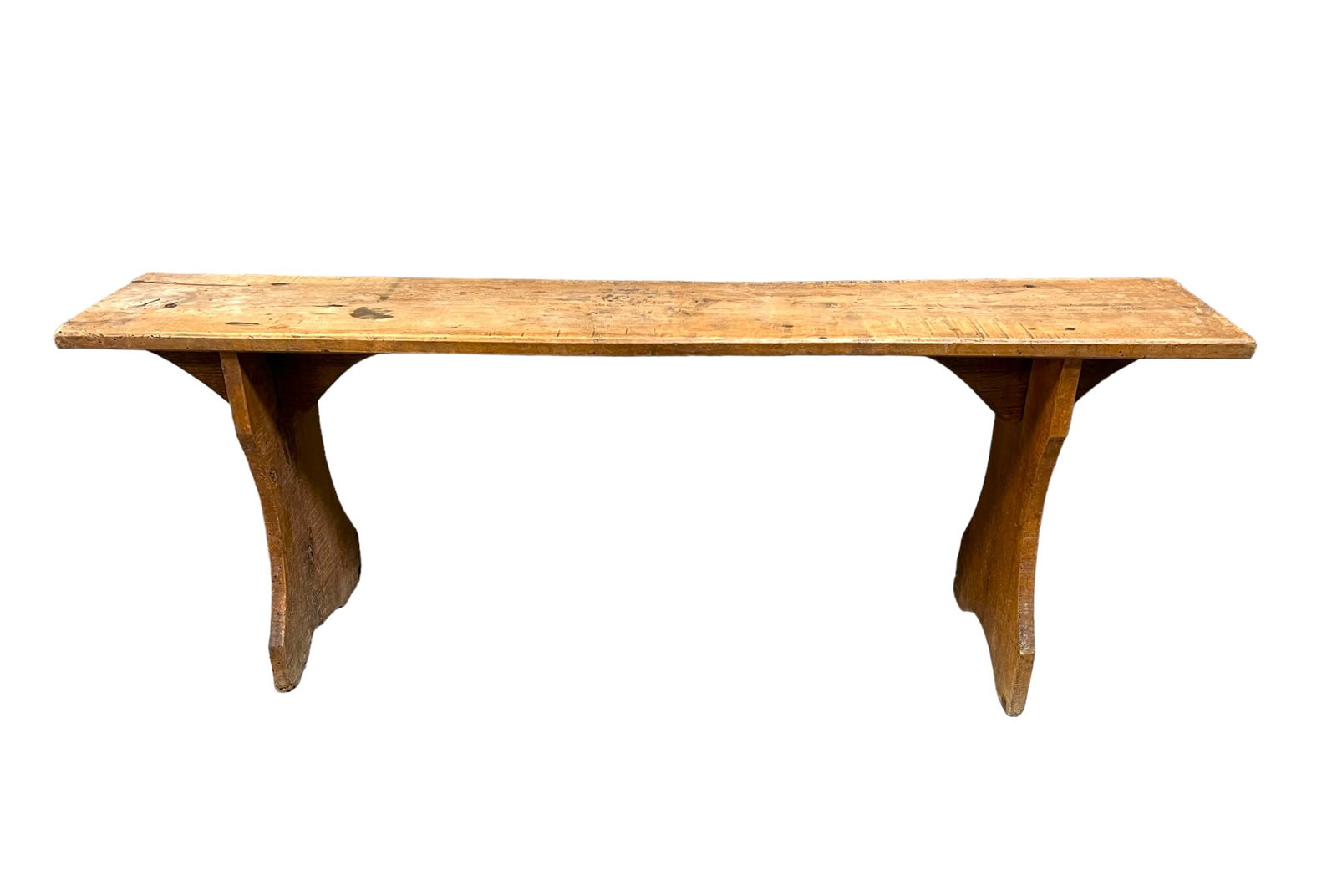 Fruitwood Country French Bench 16 1/4"H,   43 1/2"L,   7 1/2"W (1 of 6)