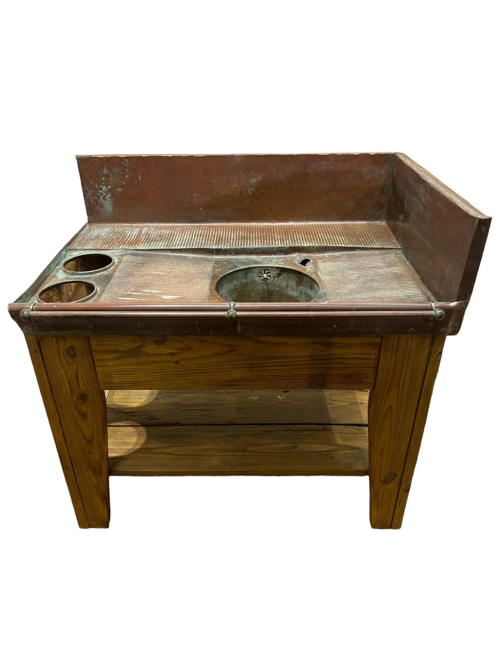 Industrial Potting Table 44 3/8"H,   47"L,   29 1/4"W (1 of 6)