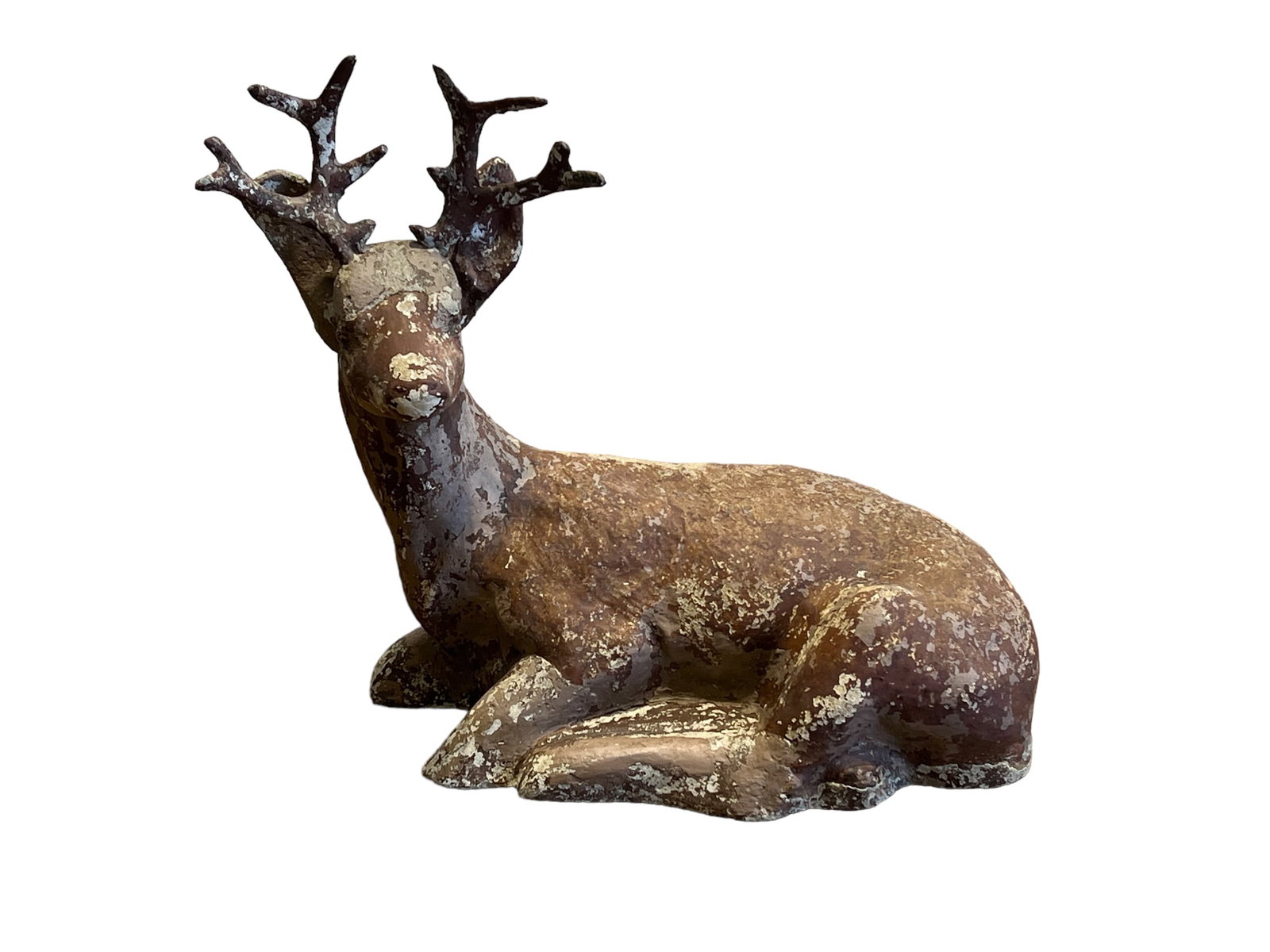 Concrete Garden Deer 25 5/8"H,   28"  x   12 1/2" (1 of 9)