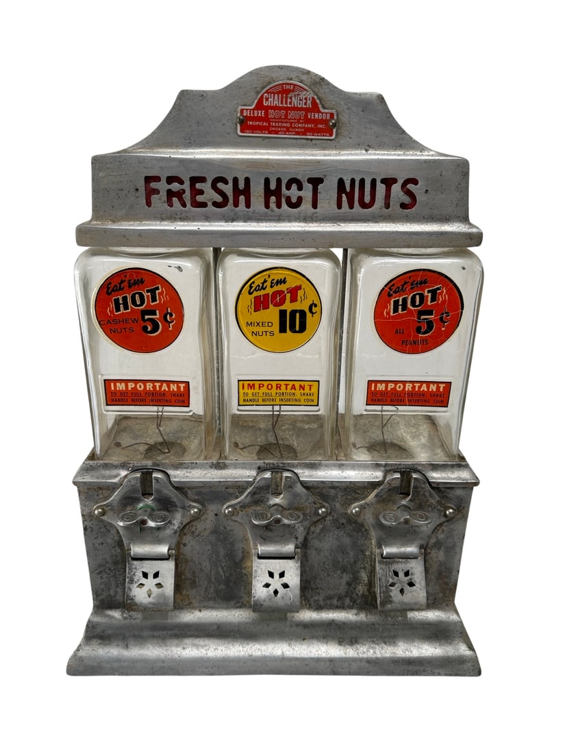 Fresh Hot Nuts Vendor 21 3/4"H,   16 1/2"L,   6"W (1 of 7)