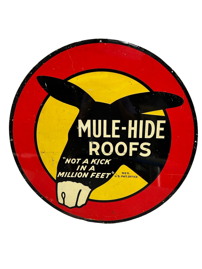 ハロルドサイン　プレート　店頭　看板　Mule Hide アメリカ　レア ハロルド様専用サイン プレート 店頭 看板 Mule Hide アメリカ レア