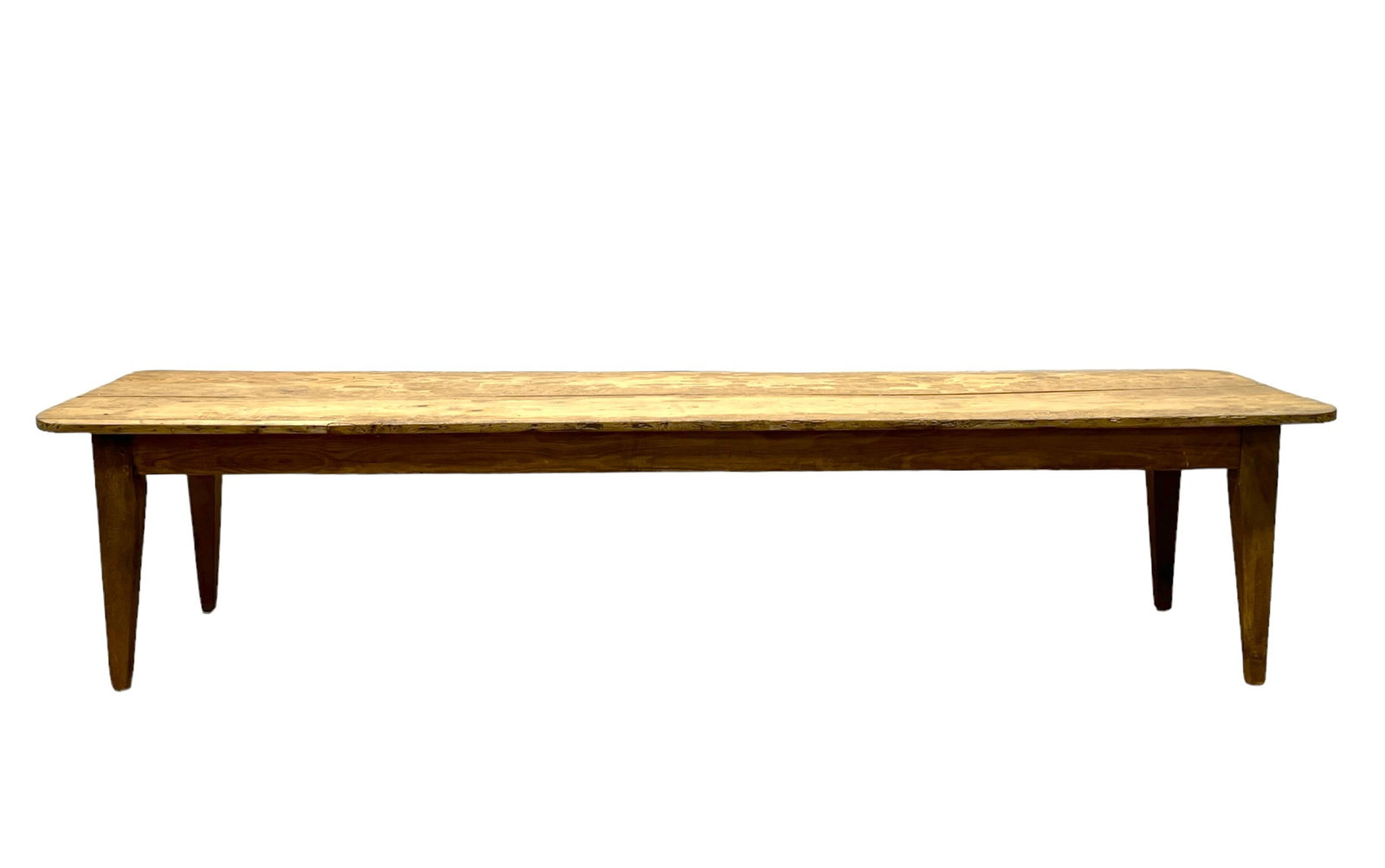Country French Farm Table 29"H, 129 1/8"L (10 ft. 9 1/8 in.), 33 1/2"W: Country French Farm Table 29"H, 129 1/8"L (10 ft. 9 1/8 in.), 33 1/2"W
