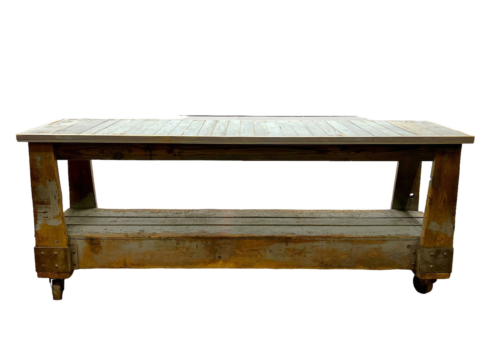 Industrial Cart 40 1/2"H, 98 1/4"L, 28 5/8"W (1 of 7)