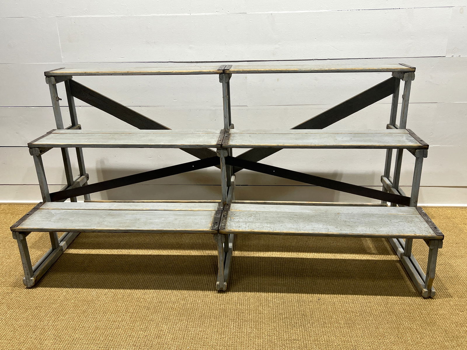 Painted Florist Stand 40"H, 79 1/2"L, 33"W (1 of 6)