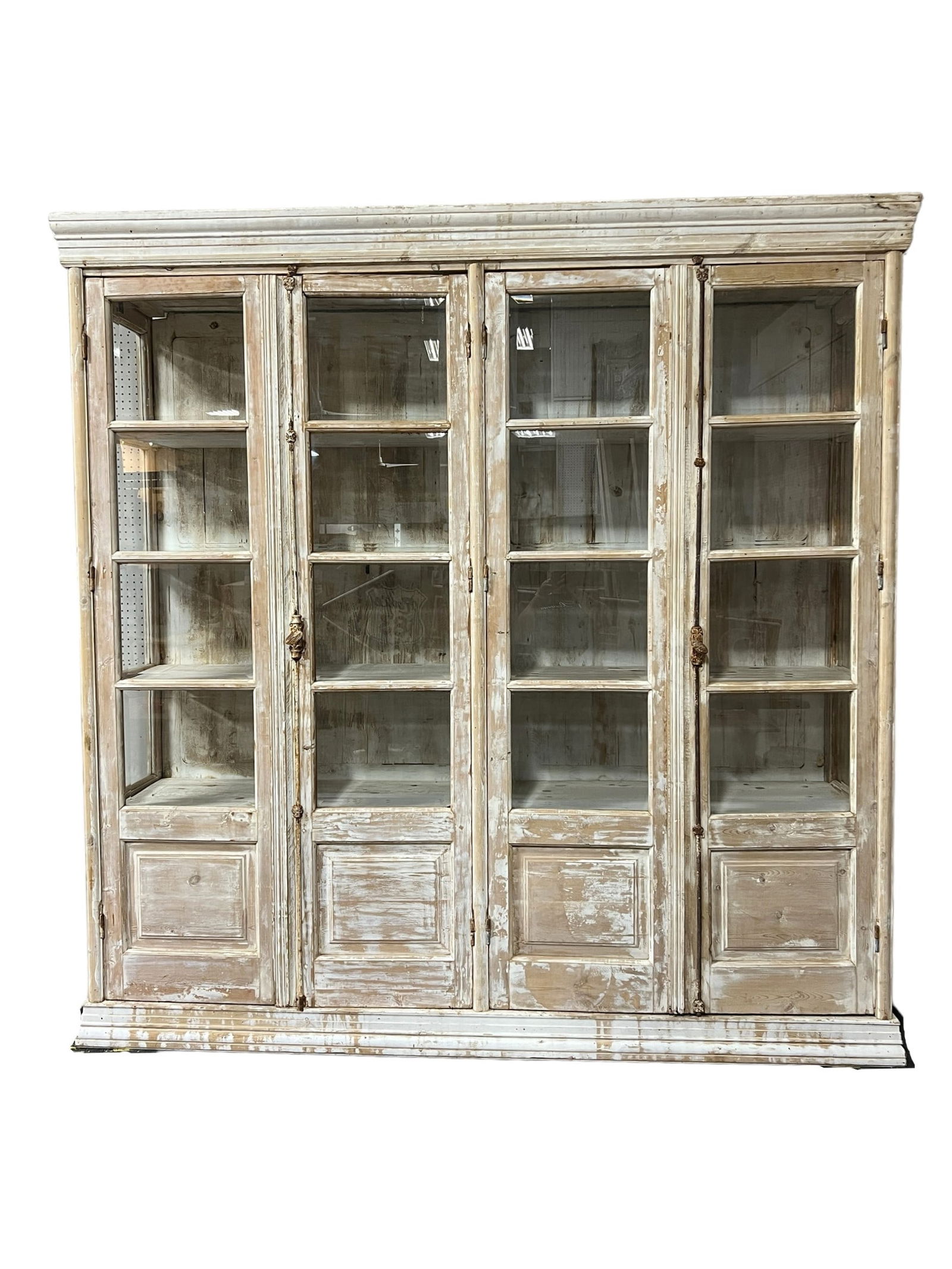 French Display Cabinet 96 1/2"H, 96 1/4"L, 22 1/2"W (1 of 11)