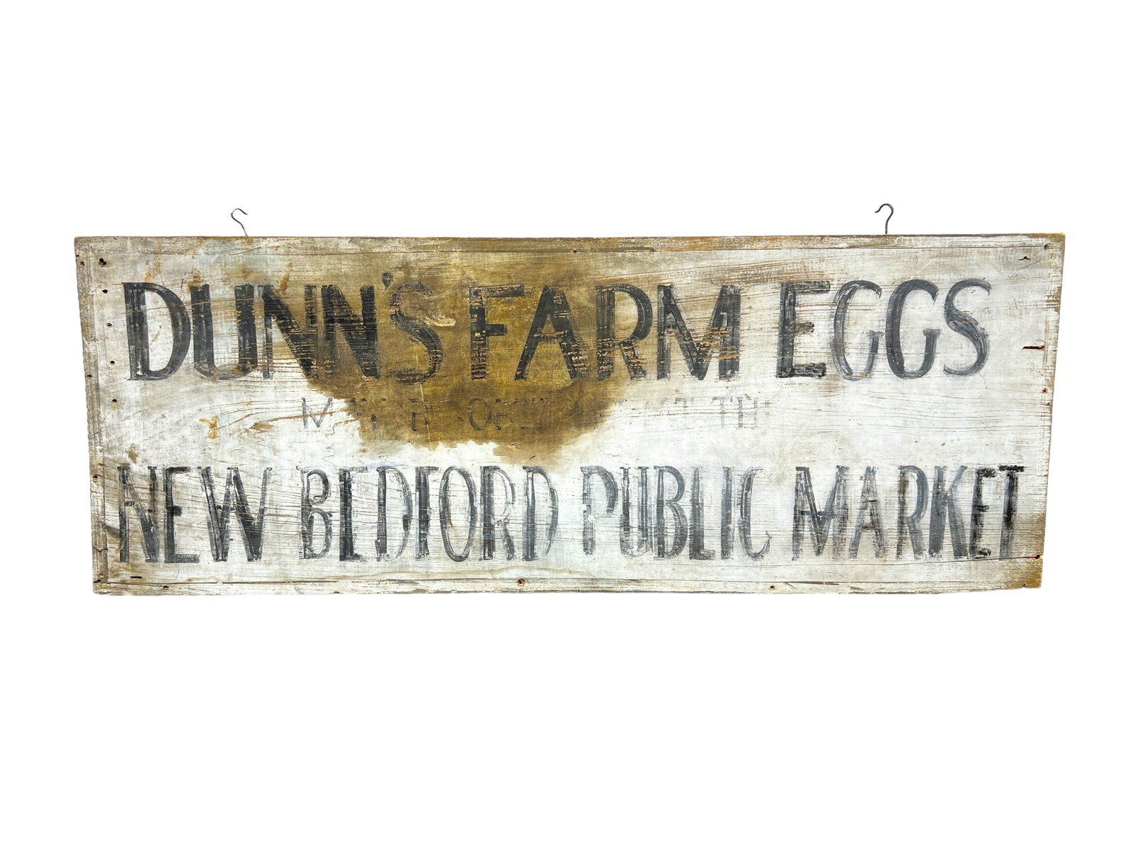 Dunns Farm Eggs Wooden Painted Sign 24"H   x   64"L (1 of 7)