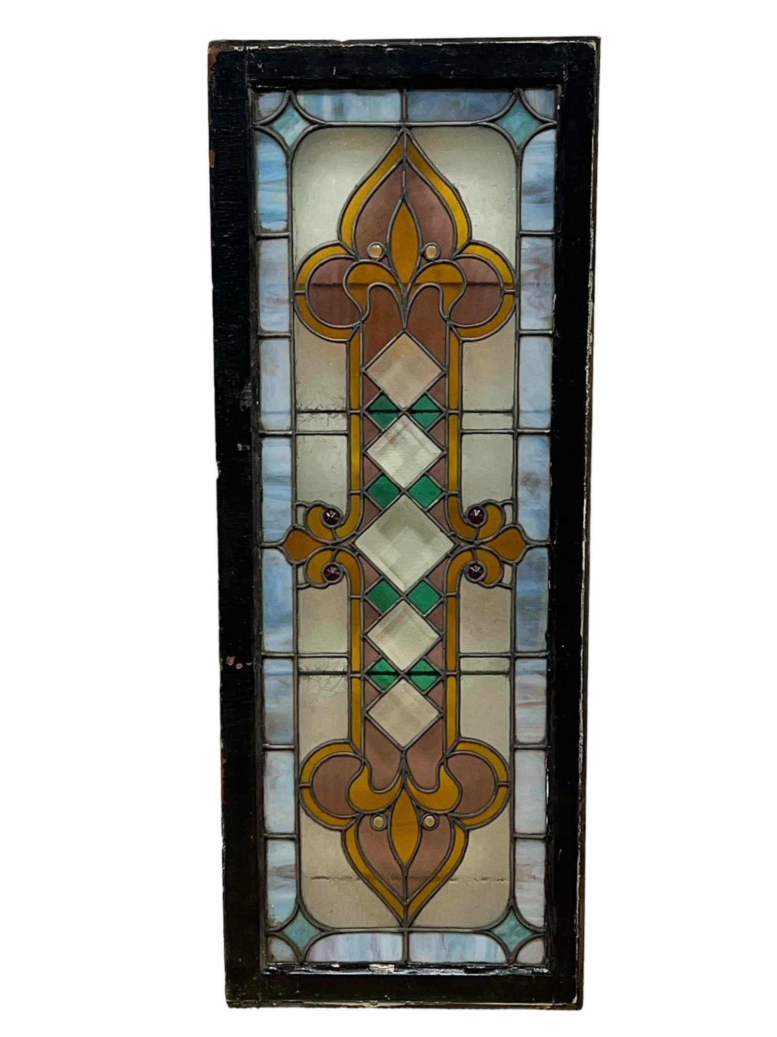 Stained Glass Window 52 1/4" x 20" (1 of 9)