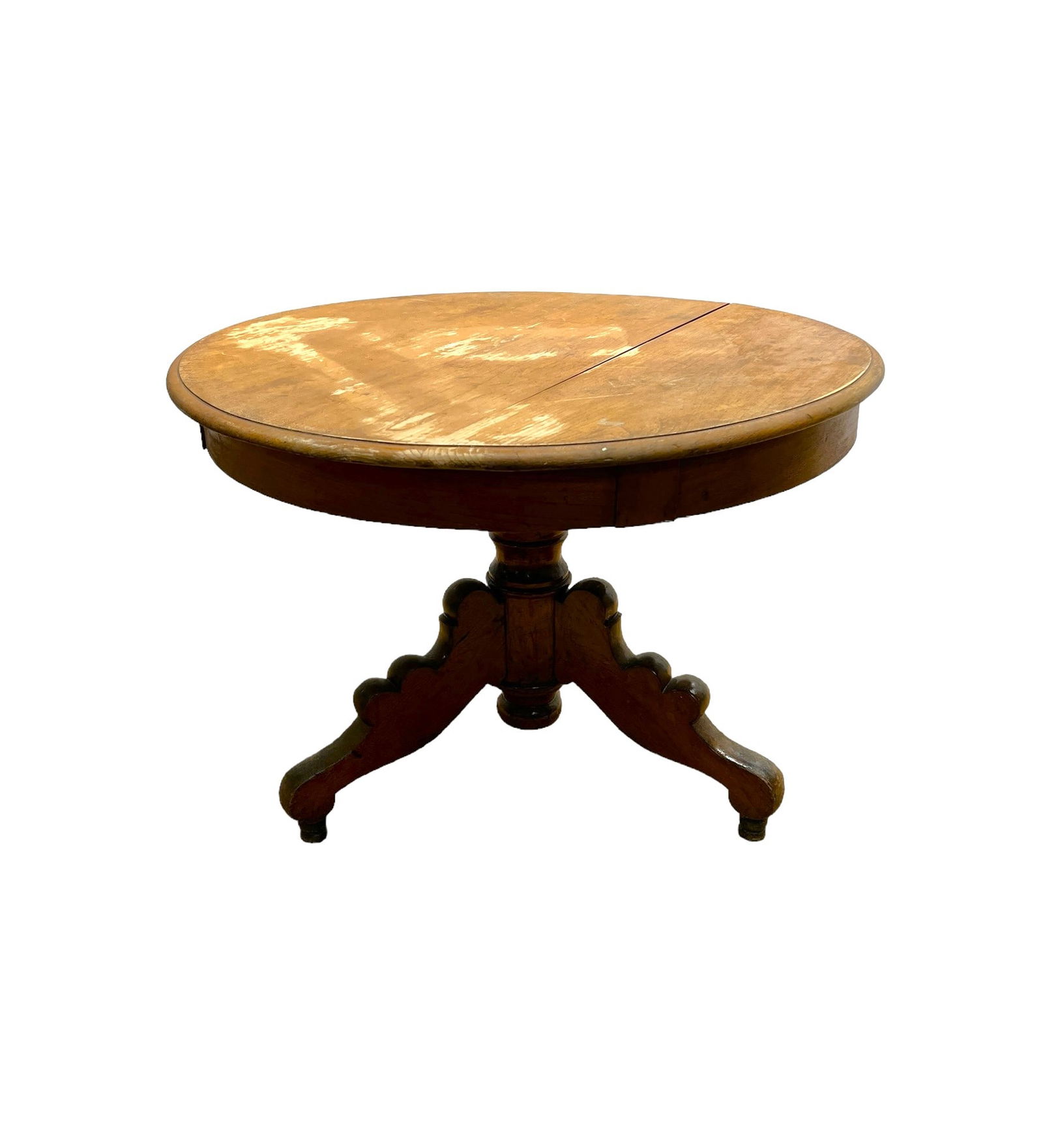French Round Parlor Table 28 3/4"H    x   39"Diamater (1 of 8)
