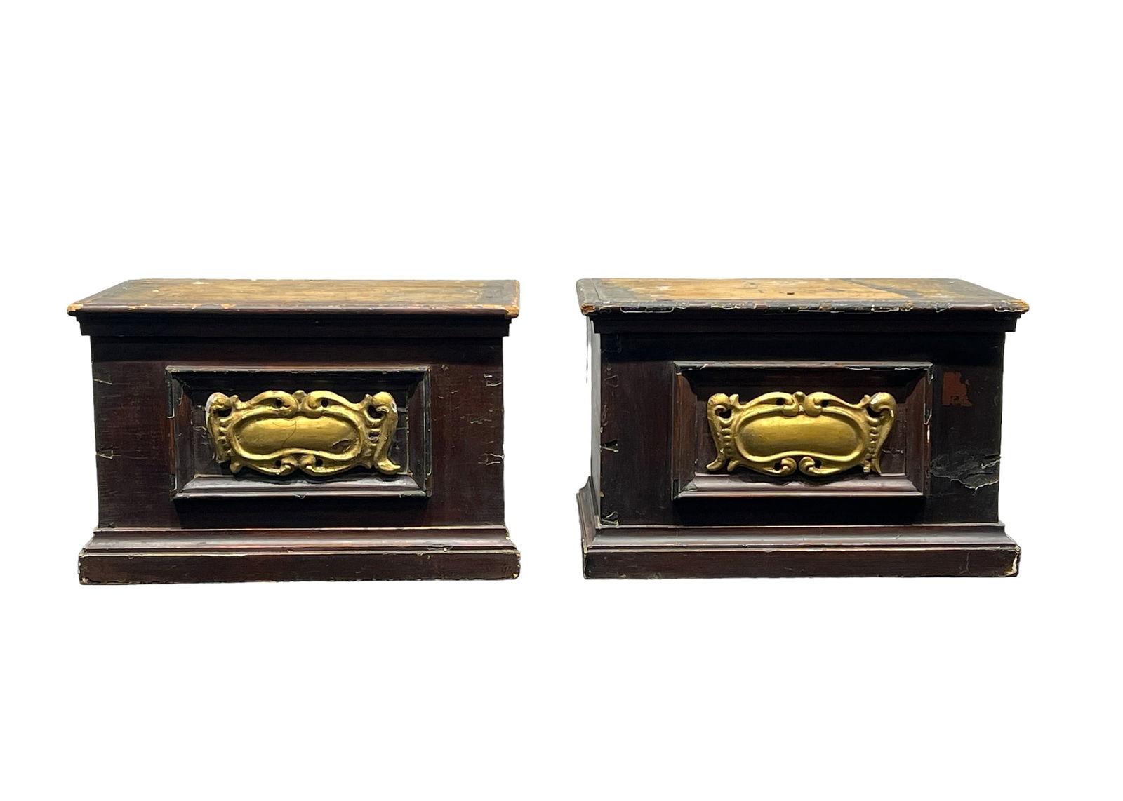 Pair of Italian Risers 12"H, 19"L, 12"W (1 of 10)