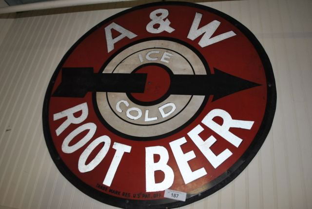 A&W Root Beer Sign: A&W Root Beer Sign