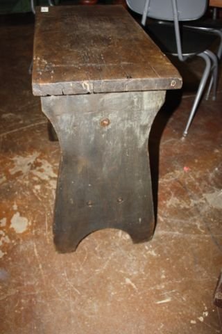 2pc. Lot- Spool Cabinet, Early Bench - 4