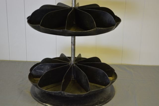 Industrial Revolving Bolt Bin 38 1/2"H: Industrial Revolving Bolt Bin 38 1/2"H