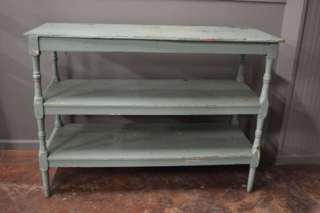Painted Store Display Table: Painted Store Display Table