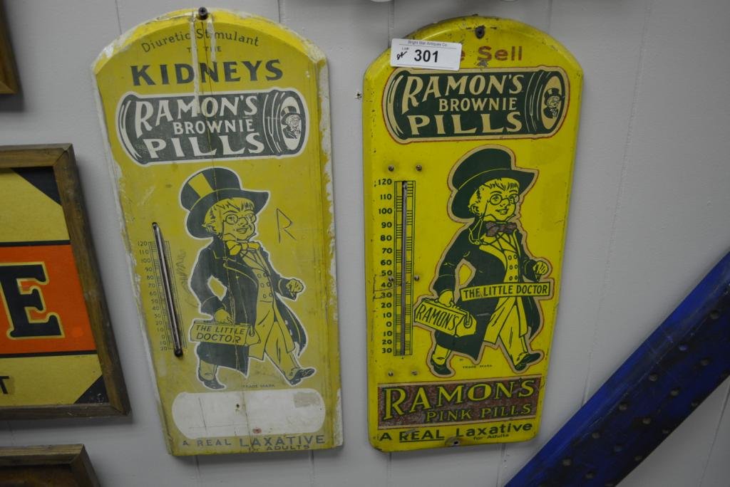 2pc. Ramon's Thermometer Lot: 2pc. Ramon's Thermometer Lot
