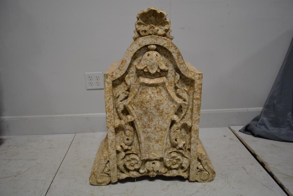 Terra Cotta Keystone 32"H, 24 3/4"L, 13 1/2"W: Terra Cotta Keystone 32"H, 24 3/4"L, 13 1/2"W