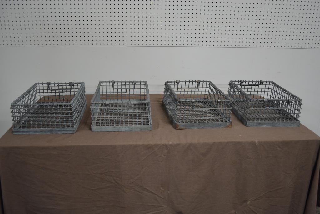 Industrial Basket X4 6 1/4"H,  16"L,  11 1/4"W (1 of 4)