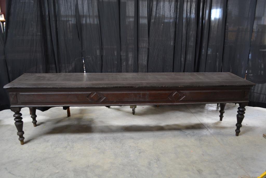 Early Dry Goods Store Table 33"H,  129"L,  29"W (1 of 8)