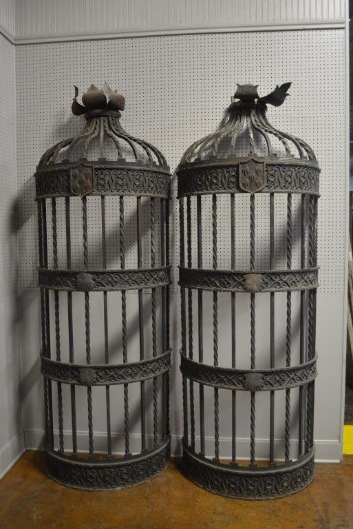 Wrought Iron Window Guard X2 105"H,  20 1/2"L,  36 (1 of 6)