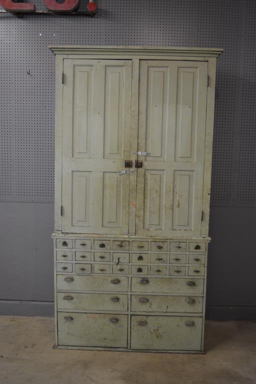 Painted 2-Piece Multi-drawer Cupboard (1 of 6)