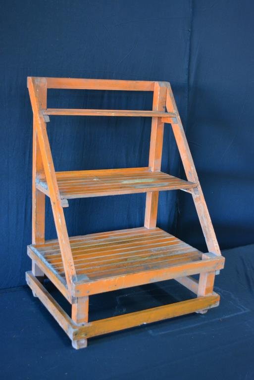 General Store Display in Bittersweet Paint 35"H,  24 (1 of 3)