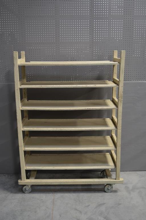 Painted Warehouse Cart 63 1/2"H,  48"L,  17"W (1 of 4)