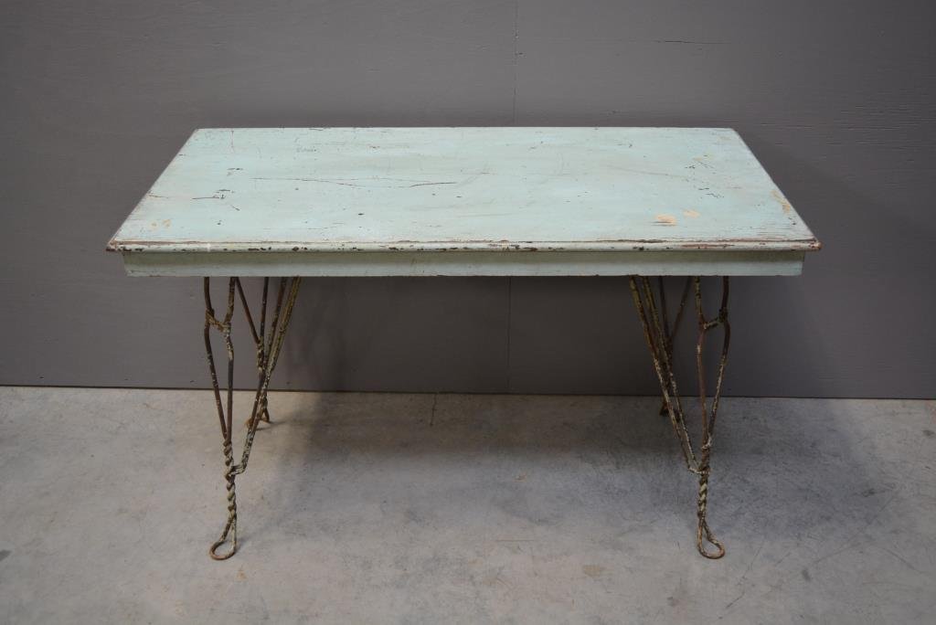 Ice Cream Parlor Table 31"H,  48"L,  23 3/4"W (1 of 4)